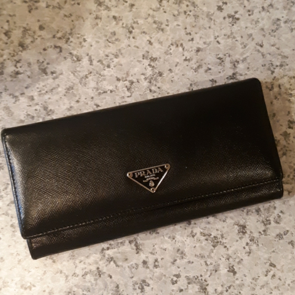 Prada Black Wallet